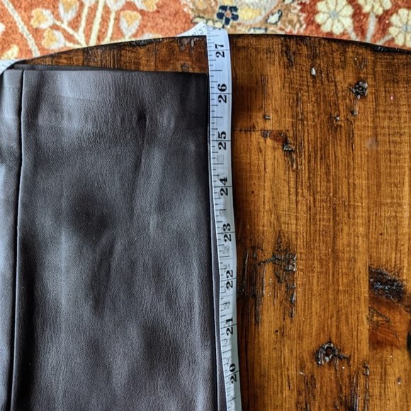 Cropped Faux Leather Pants NWT from Addition Elle Sz 20 - Picture 6 of 7